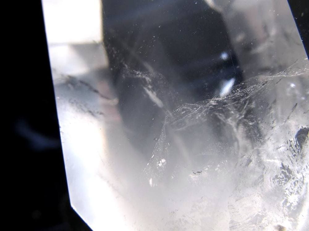 水晶 ファントム水晶 ポイント クリスタル 山入り水晶