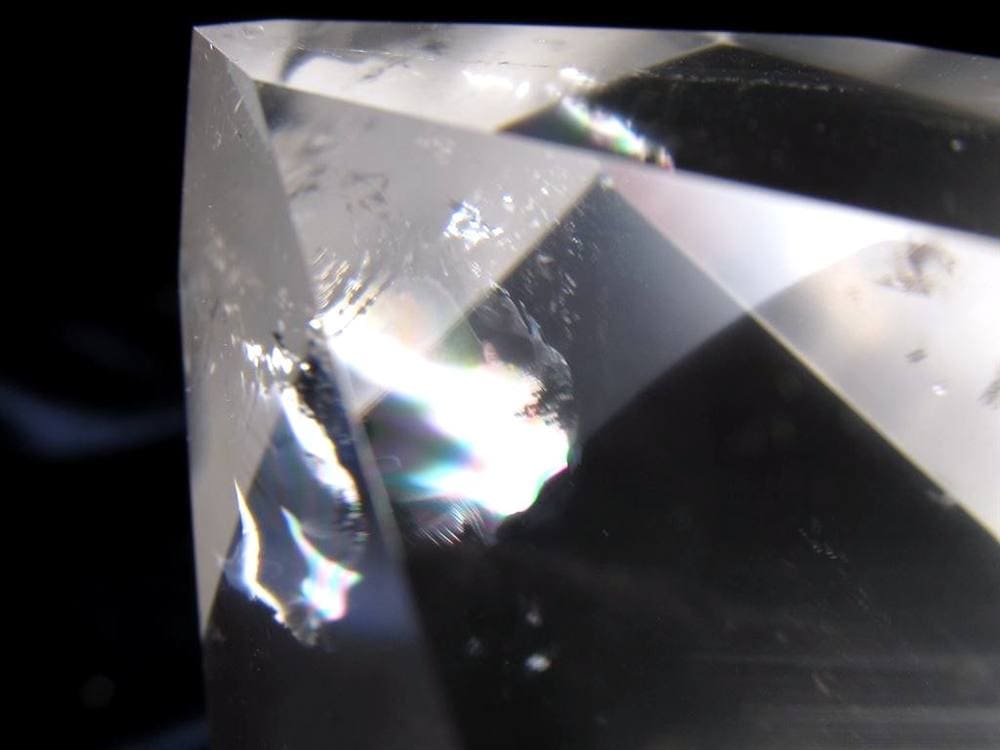 水晶 ファントム水晶 ポイント クリスタル 山入り水晶