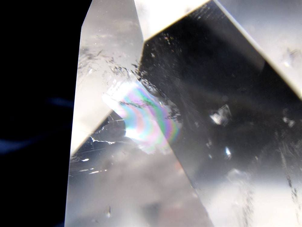 水晶 ファントム水晶 ポイント クリスタル 山入り水晶