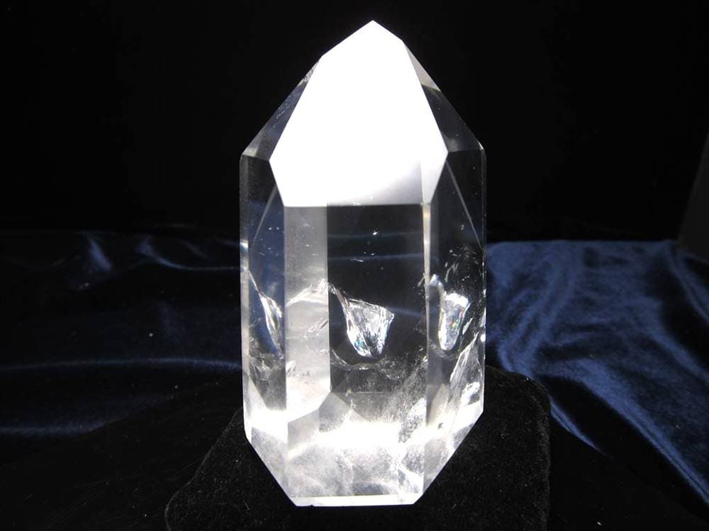 水晶 ファントム水晶 ポイント クリスタル 山入り水晶