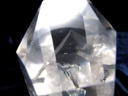 水晶 ファントム水晶 ポイント クリスタル 山入り水晶