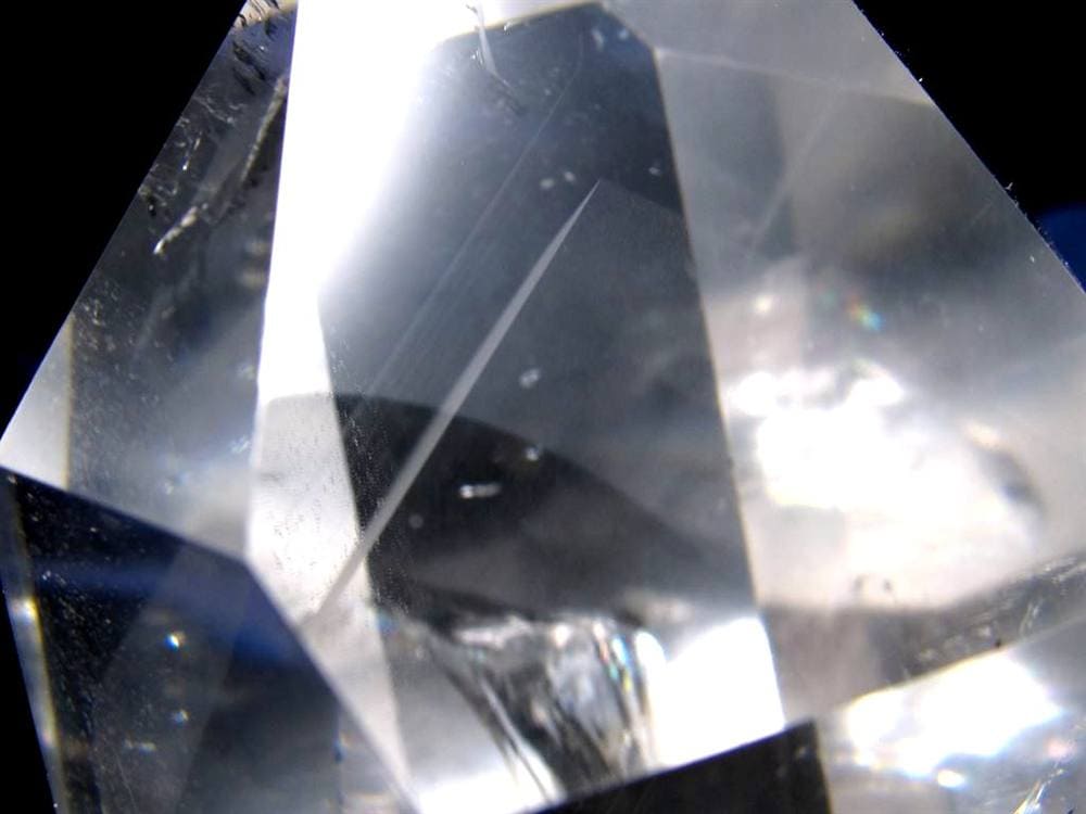 水晶 ファントム水晶 ポイント クリスタル 山入り水晶