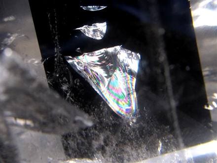 水晶 ファントム水晶 ポイント クリスタル 山入り水晶