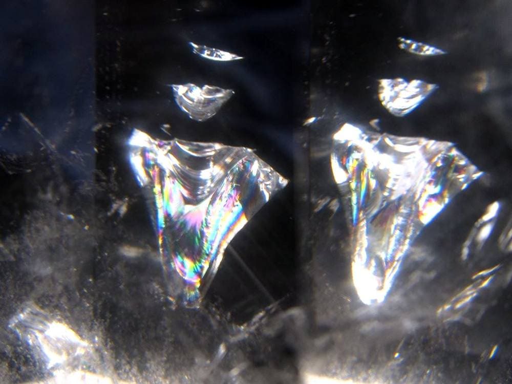 水晶 ファントム水晶 ポイント クリスタル 山入り水晶