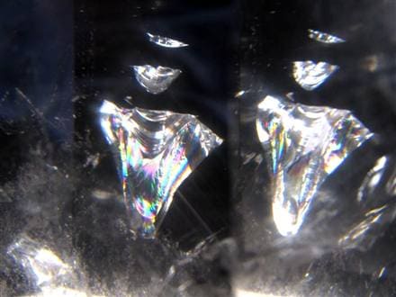 水晶 ファントム水晶 ポイント クリスタル 山入り水晶