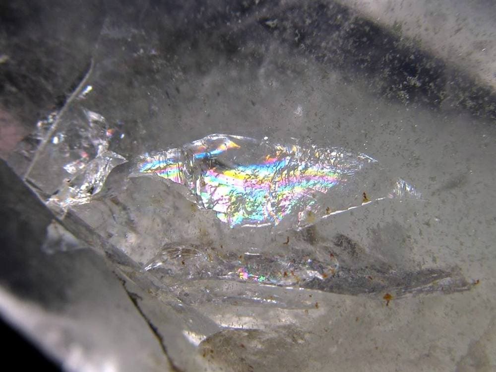 水晶 ファントム水晶 ポイント クリスタル 山入り水晶