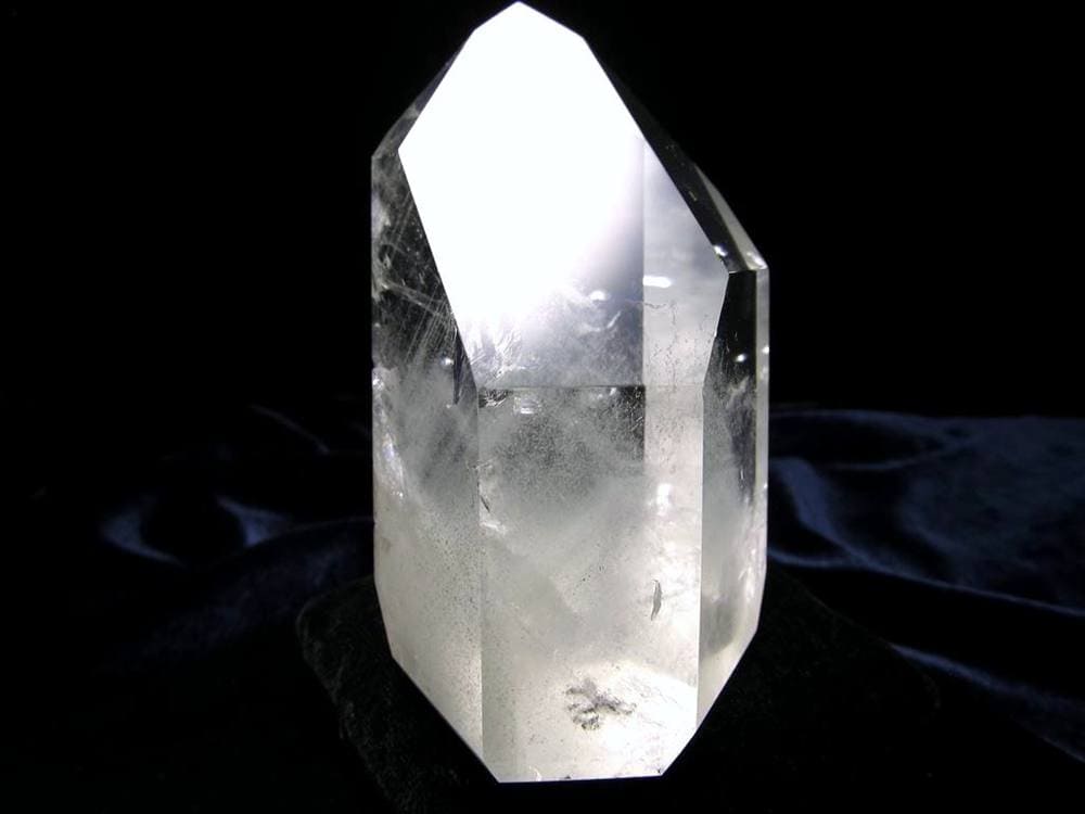水晶 ファントム水晶 ポイント クリスタル 山入り水晶