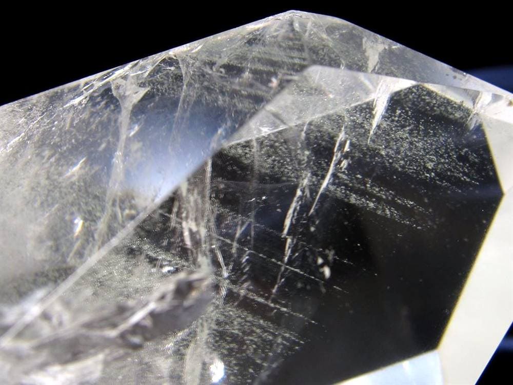 水晶 ファントム水晶 ポイント クリスタル 山入り水晶