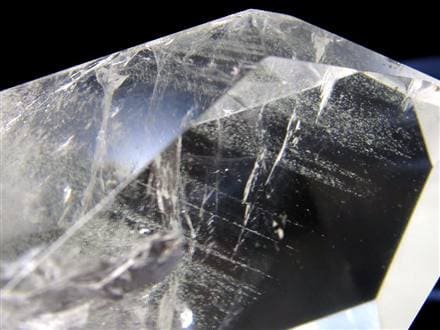 水晶 ファントム水晶 ポイント クリスタル 山入り水晶