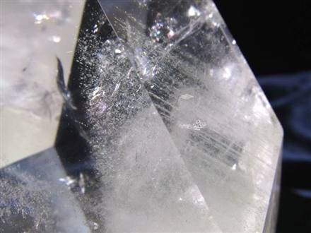 水晶 ファントム水晶 ポイント クリスタル 山入り水晶