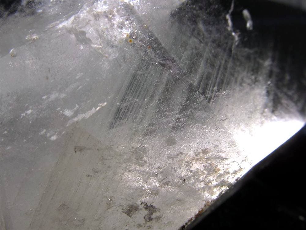 水晶 ファントム水晶 ポイント クリスタル 山入り水晶