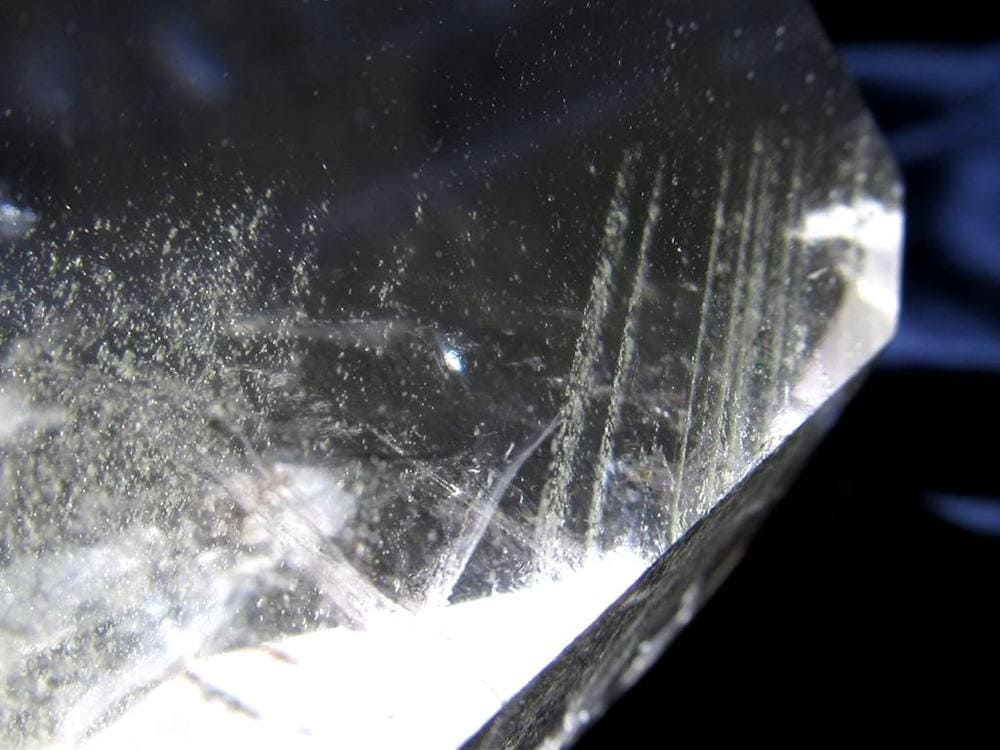 水晶 ファントム水晶 ポイント クリスタル 山入り水晶