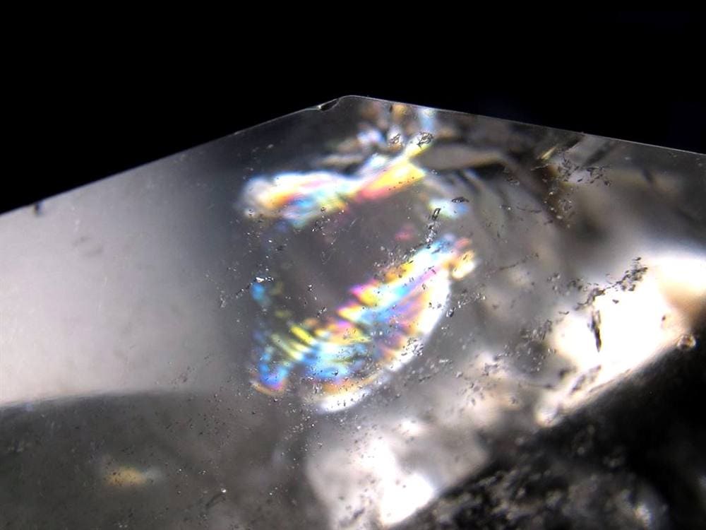 水晶 ファントム水晶 ポイント クリスタル 山入り水晶