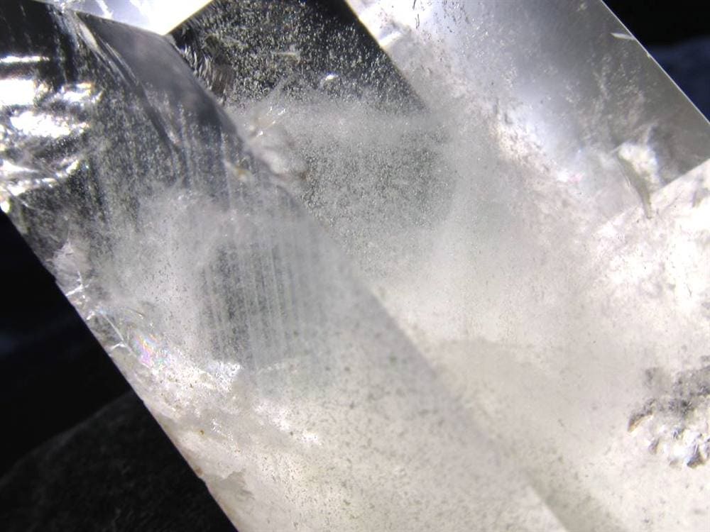 水晶 ファントム水晶 ポイント クリスタル 山入り水晶