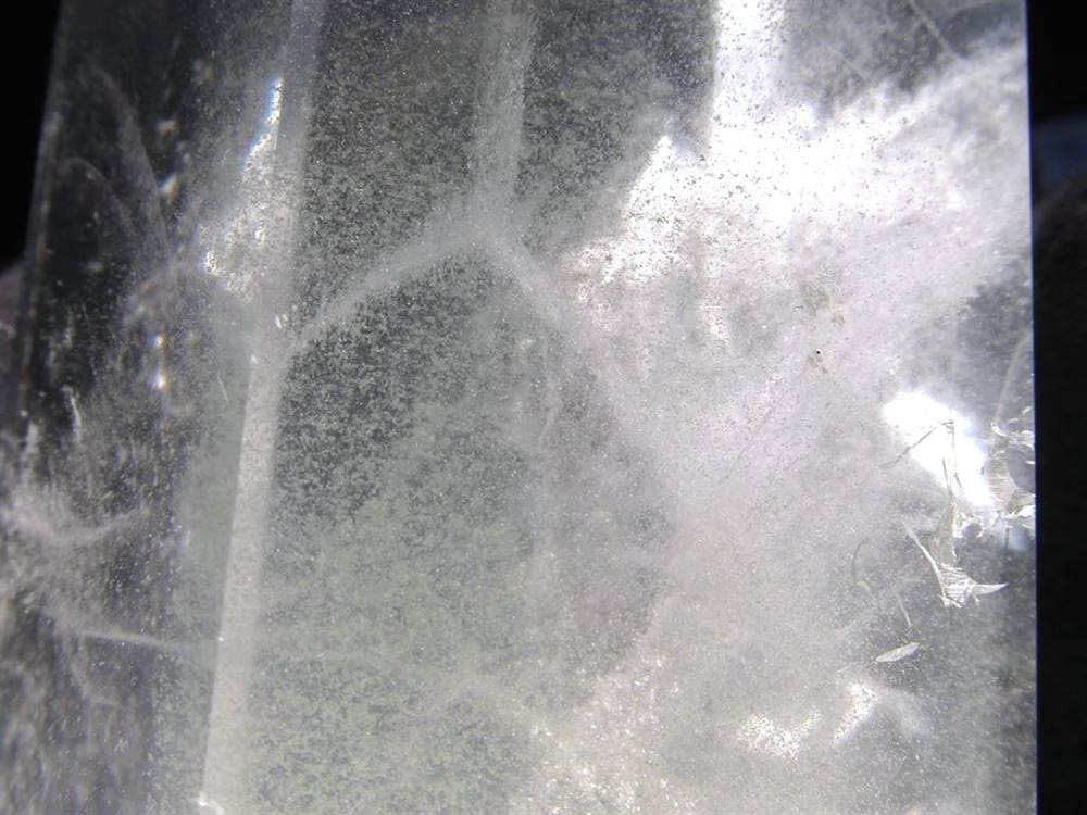 水晶 ファントム水晶 ポイント クリスタル 山入り水晶