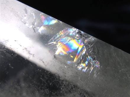 水晶 ファントム水晶 ポイント クリスタル 山入り水晶