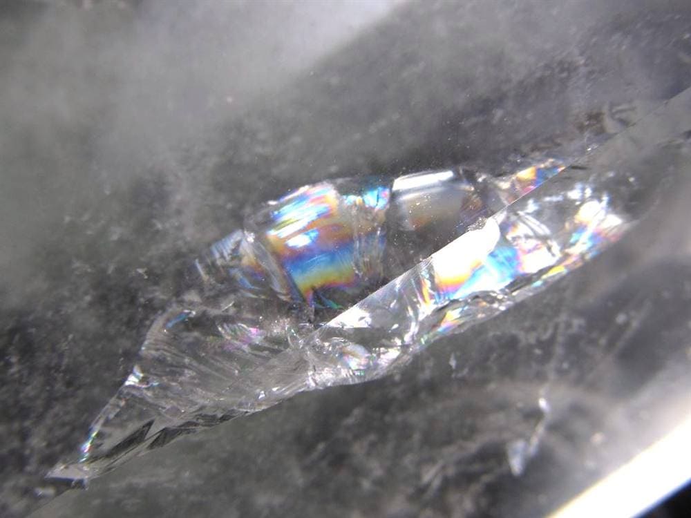 水晶 ファントム水晶 ポイント クリスタル 山入り水晶