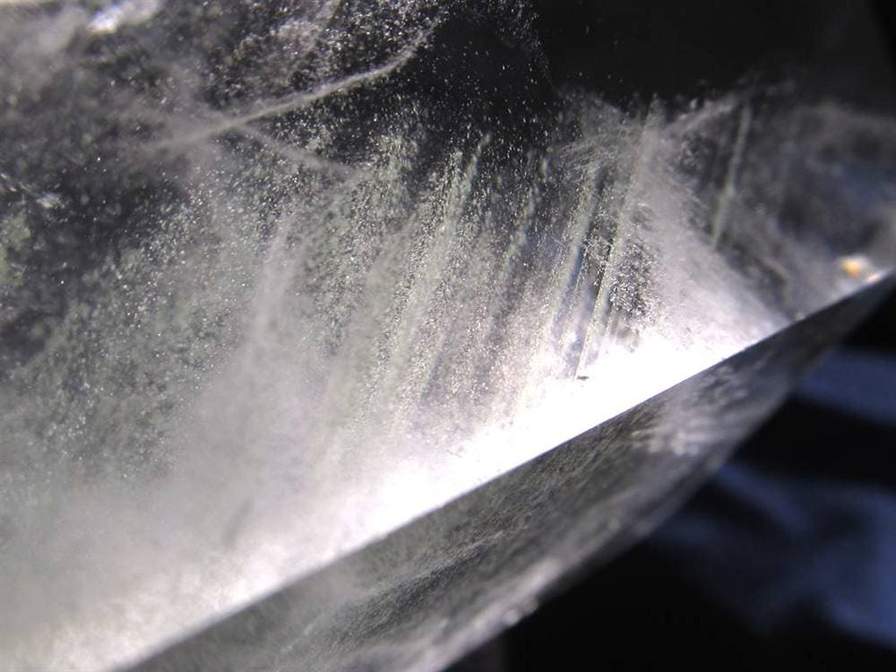 水晶 ファントム水晶 ポイント クリスタル 山入り水晶