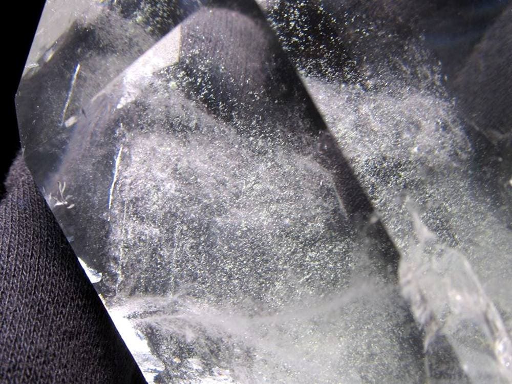 水晶 ファントム水晶 ポイント クリスタル 山入り水晶