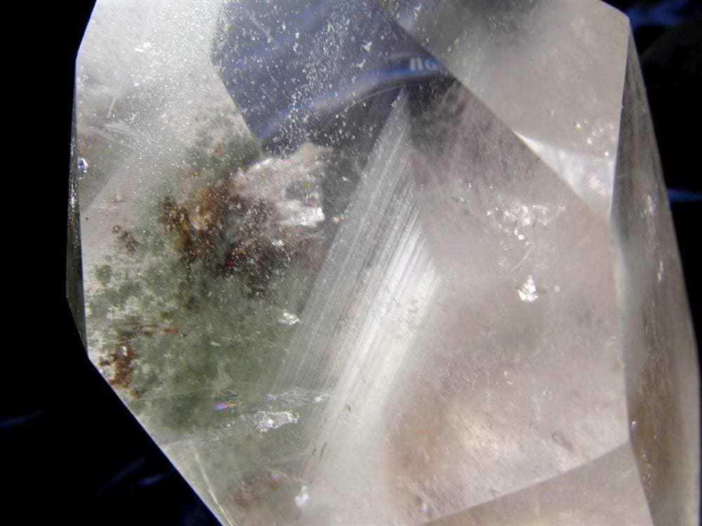 水晶 ファントム水晶 ポイント クリスタル 山入り水晶