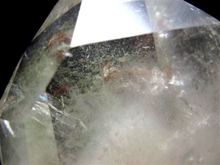 水晶 ファントム水晶 ポイント クリスタル 山入り水晶