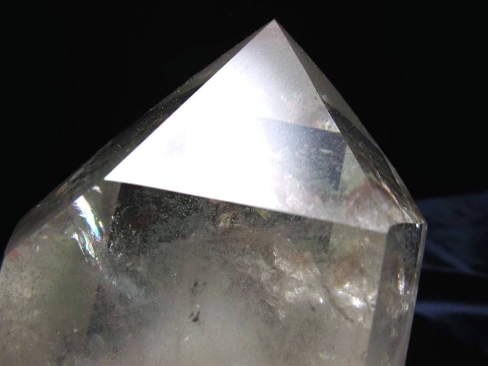 水晶 ファントム水晶 ポイント クリスタル 山入り水晶