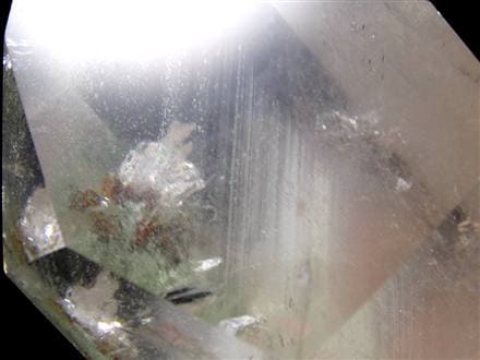 水晶 ファントム水晶 ポイント クリスタル 山入り水晶