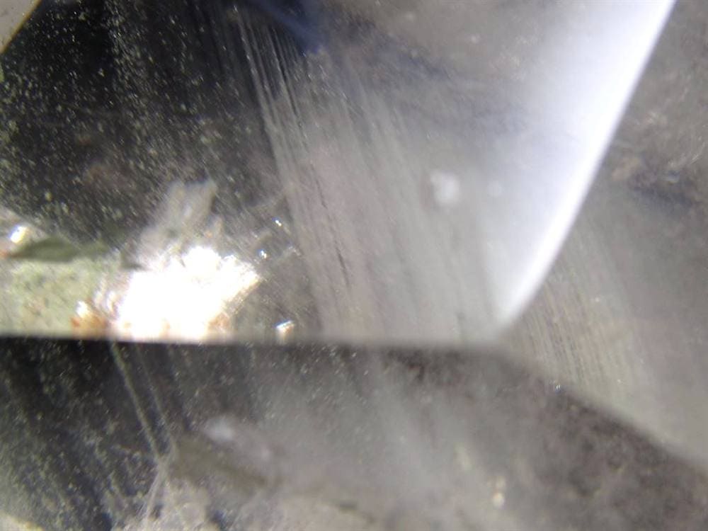 水晶 ファントム水晶 ポイント クリスタル 山入り水晶