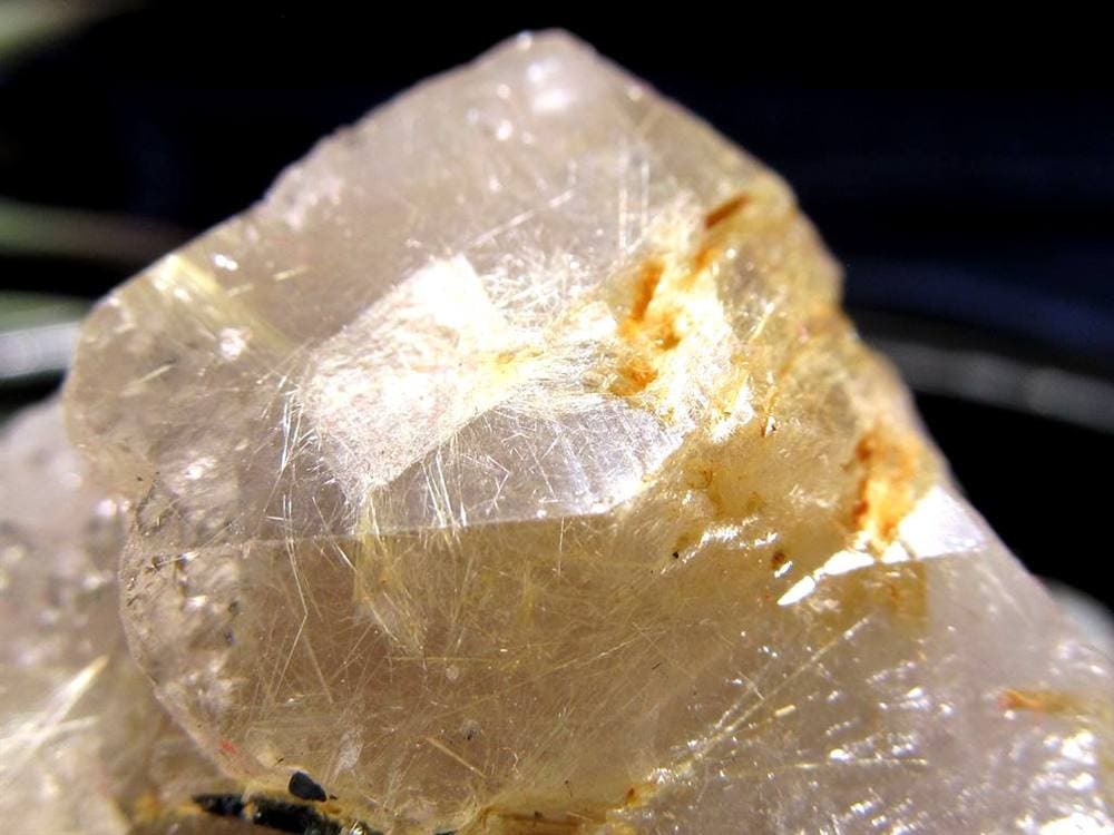 ゴールドルチル ヘマタイト 原石 母岩付き 金運