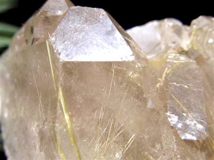 ゴールドルチル ヘマタイト 原石 母岩付き 金運