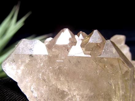 ゴールドルチル ヘマタイト 原石 母岩付き 金運