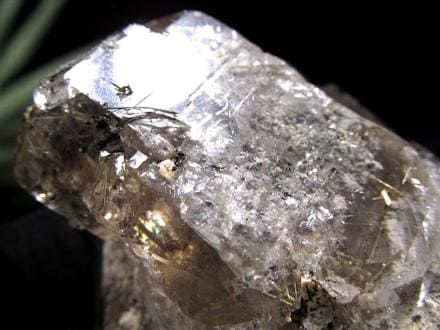 ゴールドルチル ヘマタイト 原石 母岩付き 金運