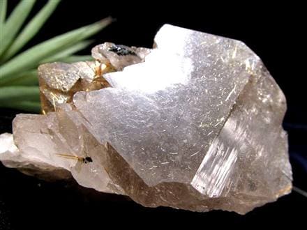 ゴールドルチル ヘマタイト 原石 母岩付き 金運