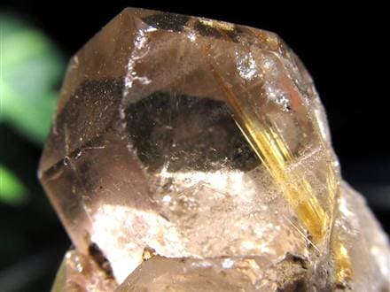ゴールドルチル ヘマタイト 原石 母岩付き 金運