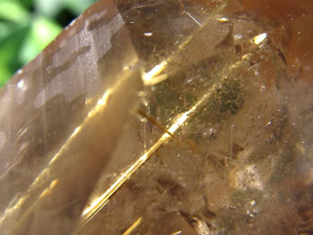 ゴールドルチル ヘマタイト 原石 母岩付き 金運