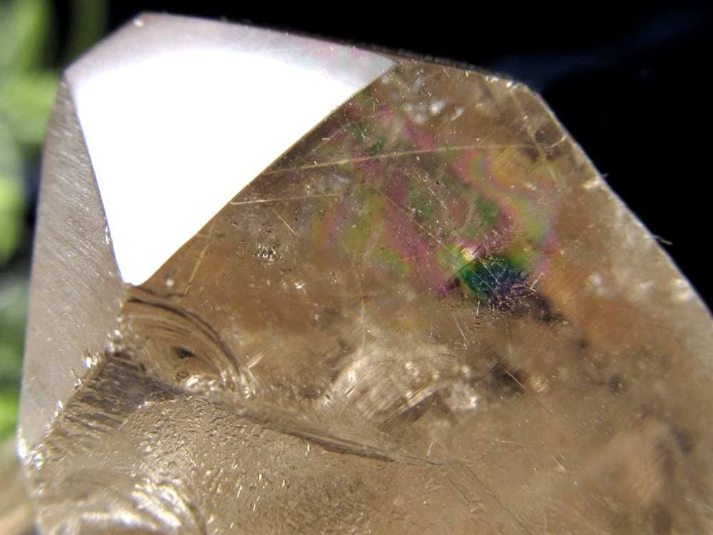 ゴールドルチル ヘマタイト 原石 母岩付き 金運
