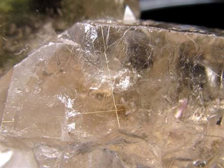 ゴールドルチル ヘマタイト 原石 母岩付き 金運