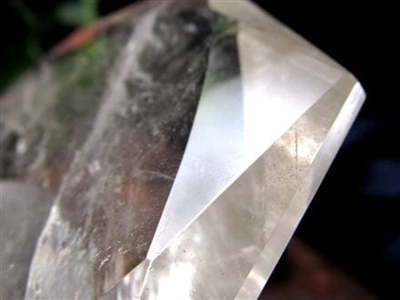 アイリスクォーツ 虹入り水晶 ヘキサゴン 六芒星 レインボー水晶