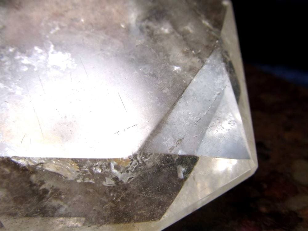 水晶 ヘキサゴン 六芒星 タンブル