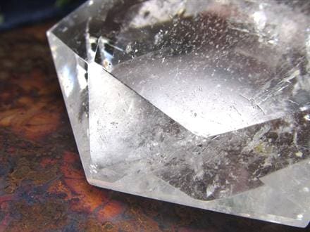水晶 ヘキサゴン 六芒星 タンブル