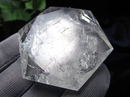 水晶 ヘキサゴン 六芒星 タンブル