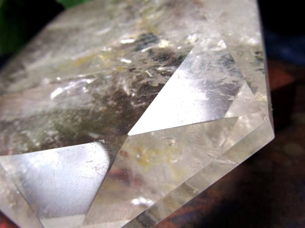 水晶 ヘキサゴン 六芒星 タンブル