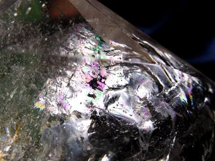 水晶 ヘキサゴン 六芒星 タンブル