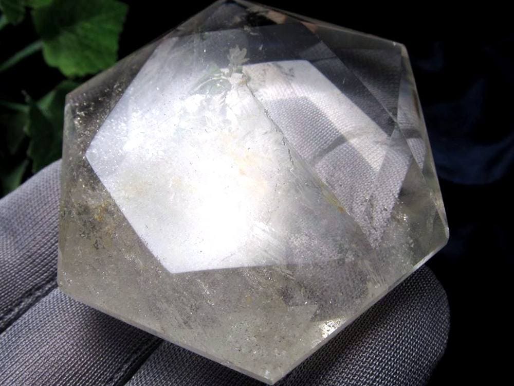 水晶 ヘキサゴン 六芒星 タンブル