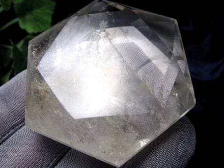 水晶 ヘキサゴン 六芒星 タンブル