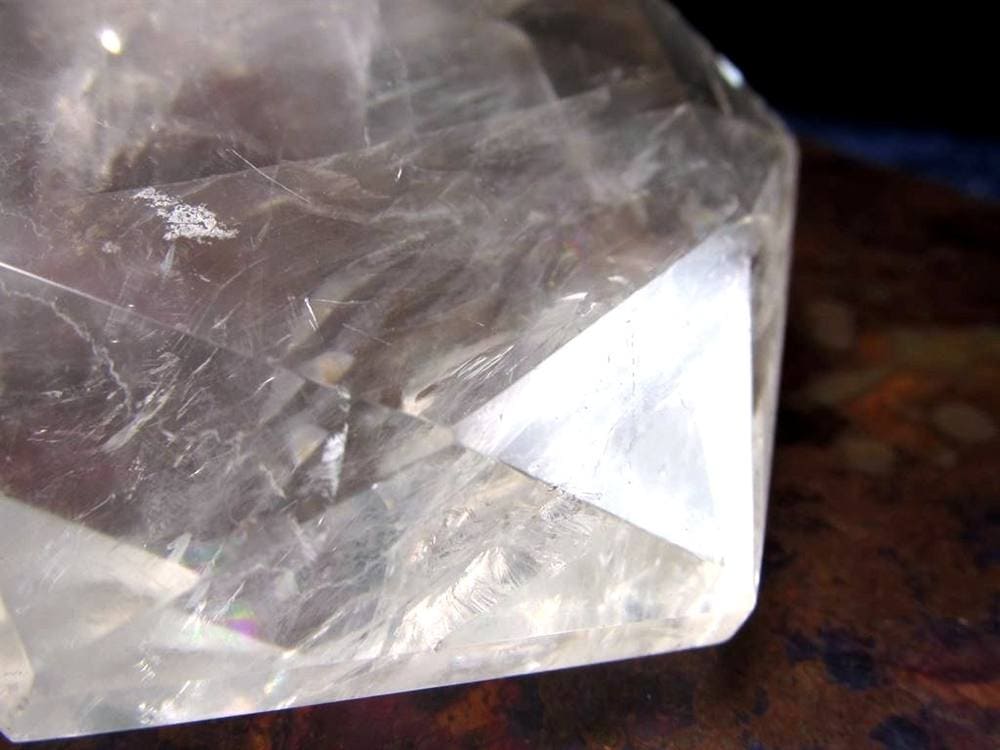 水晶 ヘキサゴン 六芒星 タンブル