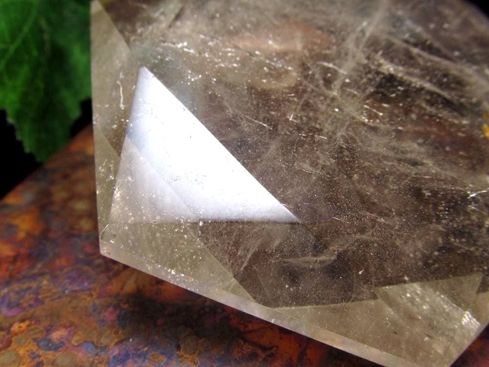 水晶 ヘキサゴン 六芒星 タンブル