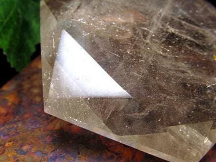 水晶 ヘキサゴン 六芒星 タンブル