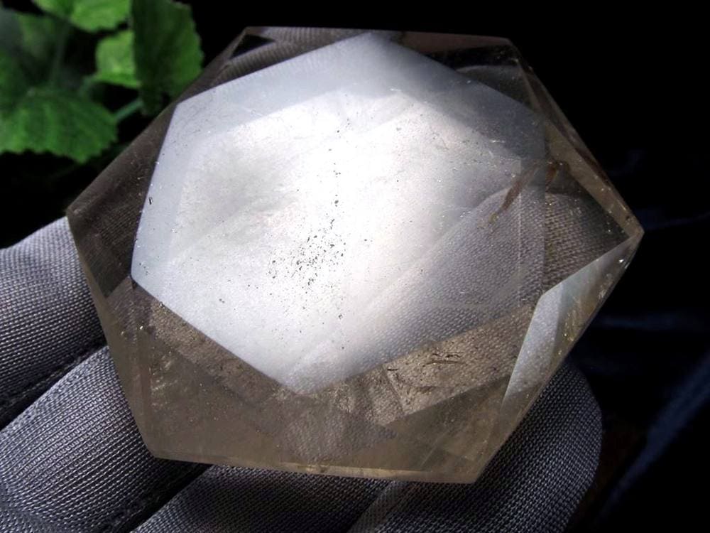 水晶 ヘキサゴン 六芒星 タンブル