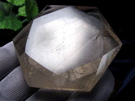 水晶 ヘキサゴン 六芒星 タンブル